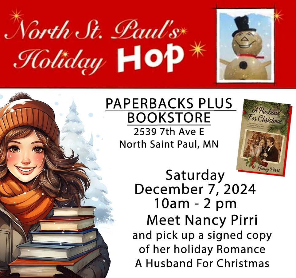 North Saint Paul Holiday Hop - 2024 Book Signing at Paperbacks Plus